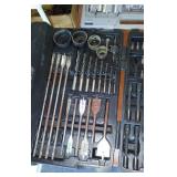 Case Of Drill Bits, Hole Saw Cutter.