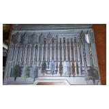 Case Of Drill Bits, Hole Saw Cutter.