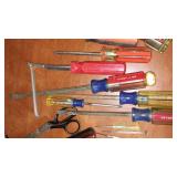 Screw Drivers And Allen Wrenches.
