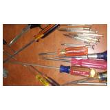 Screw Drivers And Allen Wrenches.