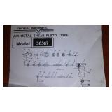Air Metal Shear By Central Pneumatic.