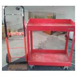 Craftsman Cart And 4 Wheel Wonder Cart.