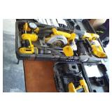Dewalt Tool Kit. All In Working Condition, Has Chargers (2) Batteries (2).