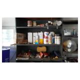 Assorted Painting Supplies, Trowels, Thinner and More.