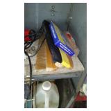 Assorted Painting Supplies, Trowels, Thinner and More.