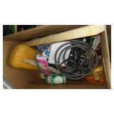 Assorted Painting Supplies, Trowels, Thinner and More.