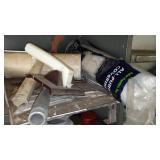 Assorted Painting Supplies, Trowels, Thinner and More.