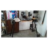 Delta Miter Saw And Wolf Craft Saw Stand.