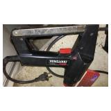 Craftsman Belt Sander and Skil Circular Saw, Electric Stapler.