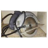Craftsman Belt Sander and Skil Circular Saw, Electric Stapler.