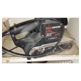 Craftsman Belt Sander and Skil Circular Saw, Electric Stapler.