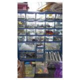 Tape, Parts Organizer with Contents and More.