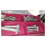 Tape, Parts Organizer with Contents and More.
