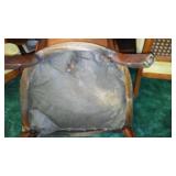 3 Cane Back Accent Chairs