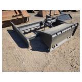 Skid Steer Box Grader Model 3-044-71-002A - 743 lbs Skid Steer Box Grader Model 3-044-71-002A - 743 lbs