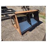 Mensch Side Shooter Attachment Skid Steer Loader Bucket Mensch Side Shooter Attachment Skid Steer Loader Bucket