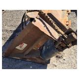 Mensch Side Shooter Attachment Skid Steer Loader Bucket Mensch Side Shooter Attachment Skid Steer Loader Bucket