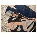 Skid Steer V Snow Plow Attachment Skid Steer V Snow Plow Attachment