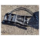 Future Hydraulic Grapple Attachment Approx. 22" for Mini Excavator Future Hydraulic Grapple Attachment Approx. 22" for Mini Excavator