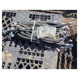 Hydraulic Hose and Fitting Set with Various Accessories Hydraulic Hose and Fitting Set with Various Accessories