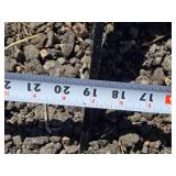 Mini Excavator Rake Attachment approx. 19" wide Mini Excavator Rake Attachment approx. 19" wide