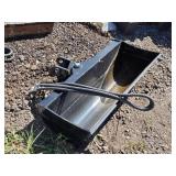 32" Hydraulic Tilting Bucket for Mini Excavator 32" Hydraulic Tilting Bucket for Mini Excavator