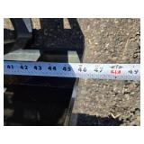 New Skid Steer Pallet Fork Attachment with 4 New Skid Steer Pallet Fork Attachment with 4