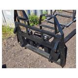 New Skid Steer Pallet Fork Attachment with 4 New Skid Steer Pallet Fork Attachment with 4