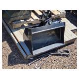 New Mini Excavator Tilting Bucket approximately 24 inches wide New Mini Excavator Tilting Bucket approximately 24 inches wide