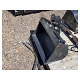 New Mini Excavator Tilting Bucket approximately 24 inches wide New Mini Excavator Tilting Bucket approximately 24 inches wide
