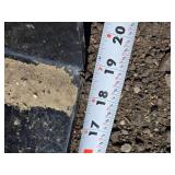 Hydraulic Skid Steer Vibratory Plate Compactor - Approx. 71" wide Hydraulic Skid Steer Vibratory Plate Compactor - Approx. 71" wide