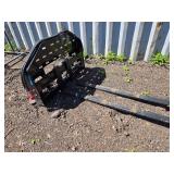 New Future FT-SF60 Skid Steer Loader Hydraulic Side Shift Forks - 60" forks New Future FT-SF60 Skid Steer Loader Hydraulic Side Shift Forks - 60" forks
