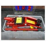 New in Box ATE Pro 2 ton floor jack. As shown. New in Box ATE Pro 2 ton floor jack. As shown.