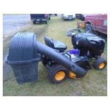 Poulan Pro 19 hp 42 Lawn tractor with bagger. Nice condition. As shown. Poulan Pro 19 hp 42 Lawn tractor with bagger. Nice condition. As shown.