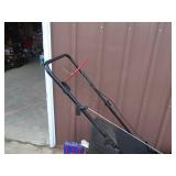 Blackmax Briggs & Stratton mower. Big wheel with bagger. Tested & works. As shown. Blackmax Briggs & Stratton mower. Big wheel with bagger. Tested & works. As shown.