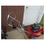 Troy Bilt self propelled mower. Used condition. Tested & works. As shown. Troy Bilt self propelled mower. Used condition. Tested & works. As shown.