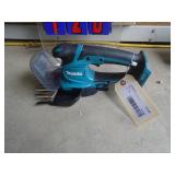 Makita 18 volt grass trimmer. Trade show display. Makita 18 volt grass trimmer. Trade show display.