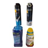 Lot includes Double Pack of Secret, Zarbee’s Cough & Syrup, and two Degre dry spray deodorants. Lot includes Double Pack of Secret, Zarbee’s Cough & Syrup, and two Degre dry spray deodorants.