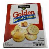 Cracker Lot | (3)  Clover Valley  Round Crackers  & (1) Cheez it Orginal Snack Bags Cracker Lot | (3)  Clover Valley  Round Crackers  & (1) Cheez it Orginal Snack Bags