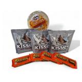 Candy Lot | (1) Zachary- Candy Corn  , (3) Hersheys- Kisses & (4) Reese Candy Lot | (1) Zachary- Candy Corn  , (3) Hersheys- Kisses & (4) Reese