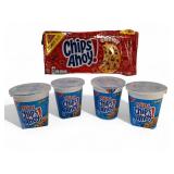 Nabisco Cookie Lot  - (1) Family Size Chips Ahoy & (4) Go Paks Mini Chips Ahoy Nabisco Cookie Lot  - (1) Family Size Chips Ahoy & (4) Go Paks Mini Chips Ahoy