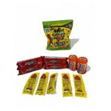 Variety of Snacks | Sour Patch Kids, Nutter Butter, Mentos & Big Mama pickled sausage Variety of Snacks | Sour Patch Kids, Nutter Butter, Mentos & Big Mama pickled sausage