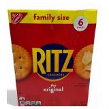 Cheez-it , Family Size - Ritz, Clover Valley - Honey Graham Crackers, Quaker Chewy - Granola Bars Cheez-it , Family Size - Ritz, Clover Valley - Honey Graham Crackers, Quaker Chewy - Granola Bars