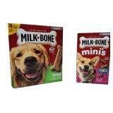 Milk - Bone Snacks | (1) Milk Bone Meaty Taste- Large  & Milk Bone - Mini Milk - Bone Snacks | (1) Milk Bone Meaty Taste- Large  & Milk Bone - Mini