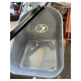 Dual Wheel Steel Wheelbarrow 6 Cubic Foot