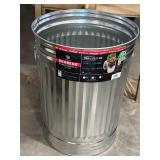 31 Gallon Galvanized Trash Can