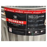 31 Gallon Galvanized Trash Can