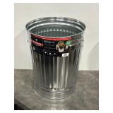 31 Gallon Galvanized Trash Can