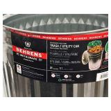 31 Gallon Galvanized Trash Can