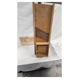 Wooden Cabbage/Kraut Cutter in Good Condition Wooden Cabbage/Kraut Cutter in Good Condition